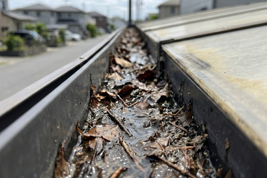雨樋・排水溝の詰まり